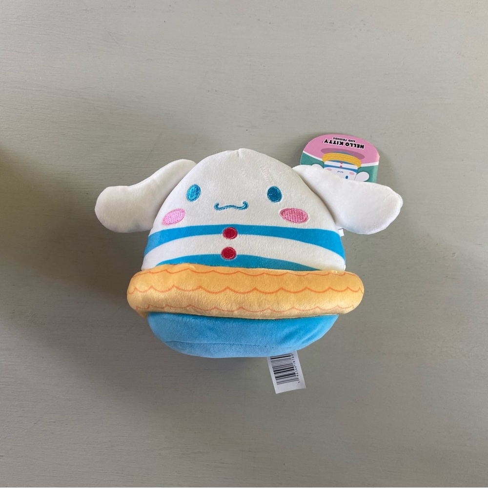 NWT Sanrio  Cinnamoroll Squishmallow 6.5in - Summer Collection 2023